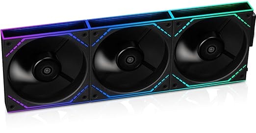 Thermalright TL-M12Q 120mm ARGB Daisy-Chain CPU Case Fan (3 Fans)