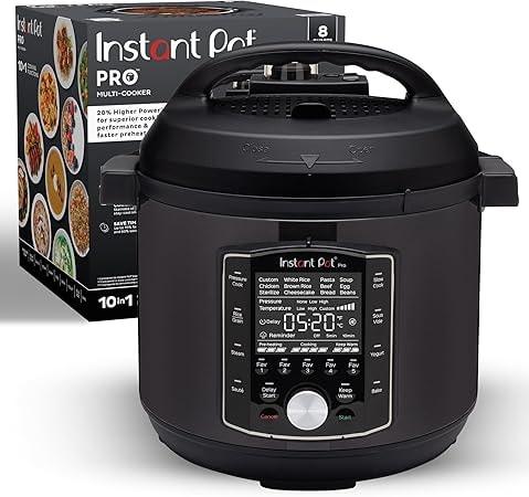 Instant Pot Pro 8-Qt 10-in-1 Pressure Cooker