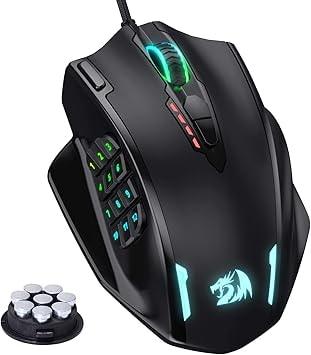 Redragon M908 Impact RGB LED MMO Wired Gaming Mouse