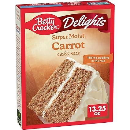 Betty Crocker Delights Super Moist Carrot Cake Mix