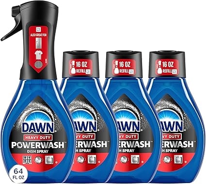 Dawn Powerwash Heavy Duty Dish Spray All-Purpose Cleaner & Degreaser, 4-Pack