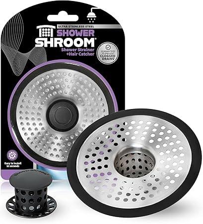ShowerShroom Ultra Stainless Steel Shower Drain Protector