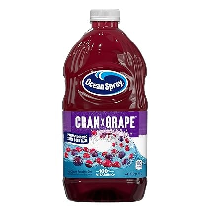 Ocean Spray Cran-Grape Cranberry Grape Juice Drink, 64 Oz