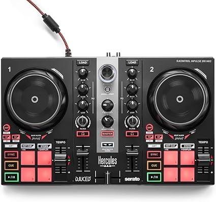 Hercules DJ DJControl Inpulse 200 MK2 DJ Controller