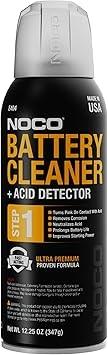 NOCO 12.25-Oz Battery Terminal Cleaner Spray & Acid Detector