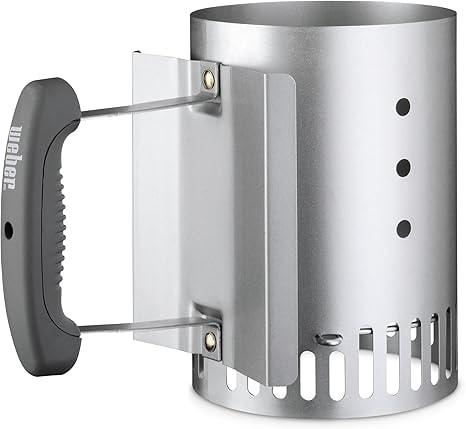 Weber Rapidfire Compact Chimney Starter for Charcoal Grills