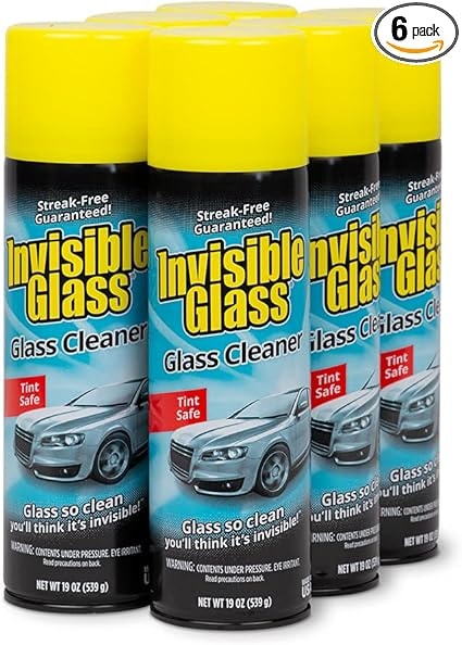Invisible Glass 6-Pack 19-Oz Premium Aerosol Glass Cleaner
