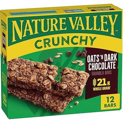 Nature Valley Crunchy Oats 'n Dark Chocolate Granola Bars