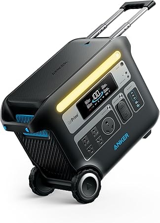 Anker 767 Portable Solar Generator - 2400W Power Station