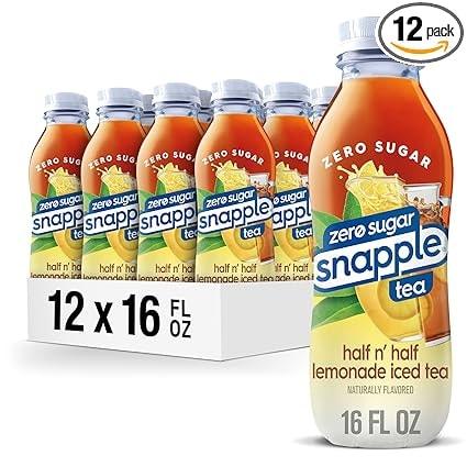Snapple Zero Sugar Half 'n Half Lemonade Iced Tea