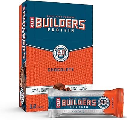 CLIF BUILDER'S Chocolate Protein Bars - 12 Pack