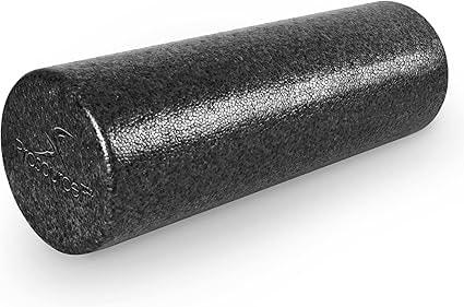 ProsourceFit 18" High Density Foam Roller - Black