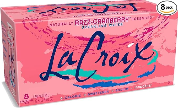 LaCroix Sparkling Flavored Water, 12oz Cans
