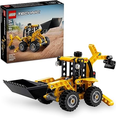 LEGO Technic Backhoe Loader Construction Toy (42197)