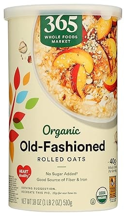 365 by Whole Foods Market Organic Old Fashioned Rolled Oats
