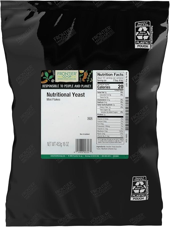 Frontier Co-op Nutritional Yeast Flakes (1 lb)