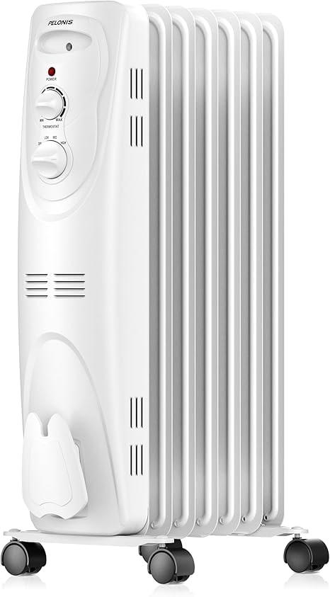 PELONIS 1500W Oil Filled Radiator Heater