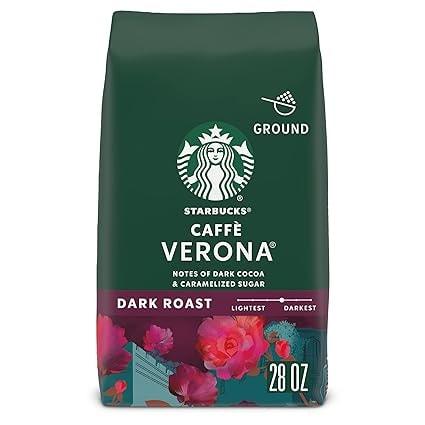 Starbucks Caffè Verona Ground Dark Roast Coffee, 28 Oz