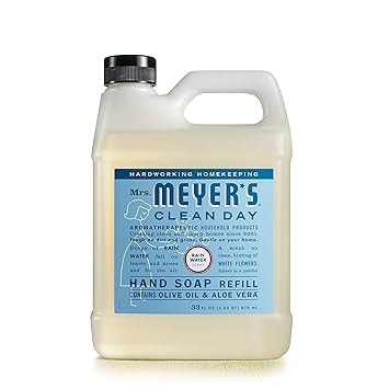 Mrs. Meyer's Clean Day Rainwater Liquid Hand Soap Refill, 33oz