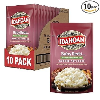 Idahoan 10-pk 4.1-oz Baby Reds Mashed Potatoes