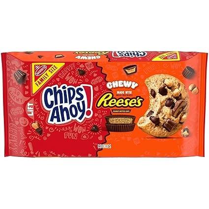 Chips Ahoy! Chewy Chocolate Chip Cookies with Reese's Peanut Butter Cups