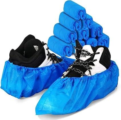 Green Convenience Disposable Waterproof Shoe Covers 100 Pack