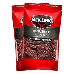 Jack Link's Peppered Beef Jerky, 2 x 9 oz Bags