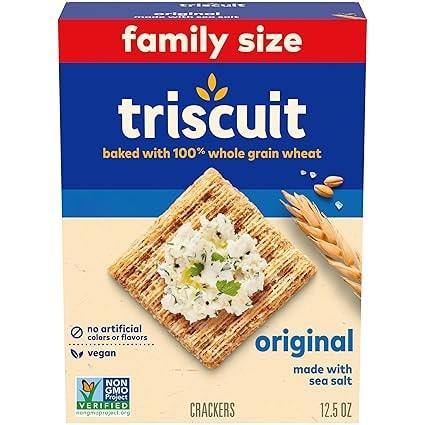 Triscuit Original Whole Grain Wheat Crackers - Image 1