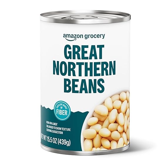 Amazon Fresh 15.5-Oz Great Northern Beans