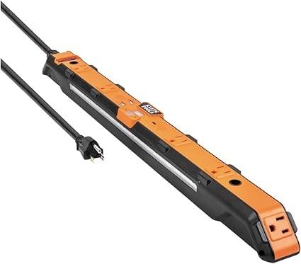 Klein Tools 29602 Magnetic Power Strip with Motion Sensor LED