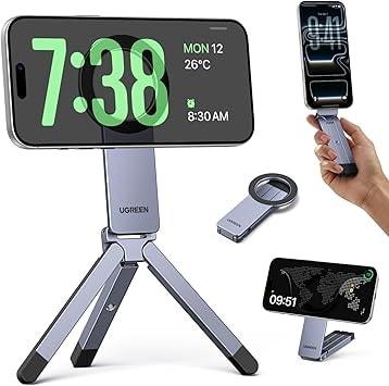 UGREEN Magnetic Phone Tripod 360 Degree Rotating Stand