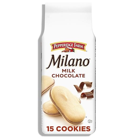 Pepperidge Farm Milano Milk Chocolate Cookies, 6 Oz
