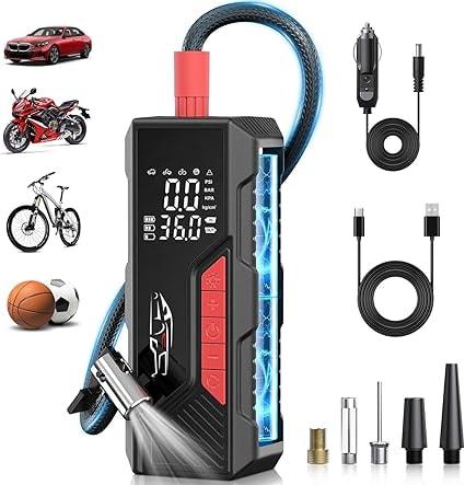 Aneson Portable 150 PSI Cordless Air Compressor & Tire Inflator
