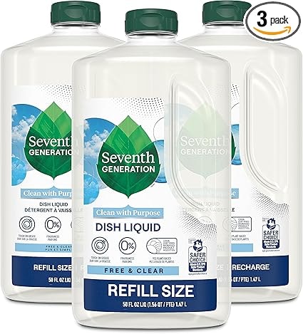 Seventh Generation Hand Dish Wash Refill (Free & Clear)