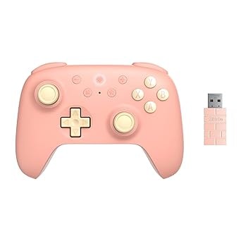 8BitDo Ultimate 2C Wireless Controller for PC/Windows (Peach)