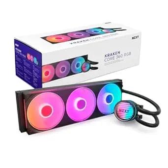 NZXT Kraken Core 360 RGB AIO CPU Liquid Cooler