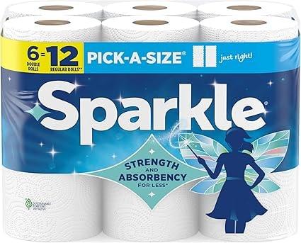Sparkle Pick-A-Size 2-Ply Paper Towels
