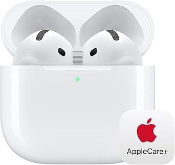 Apple AirPods 4 Wireless Earbuds with USB-C Case and AppleCare+