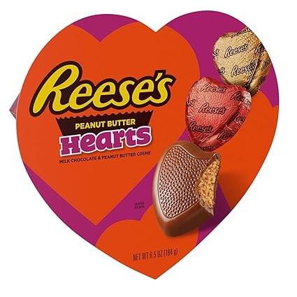 Reese's Chocolate Peanut Butter Creme Hearts Gift Box