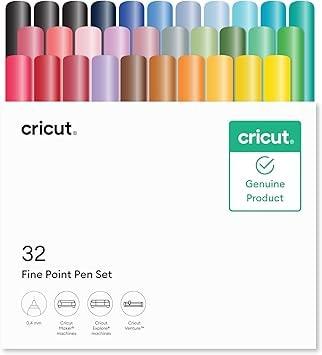 Cricut Fine Point Pen Ultimate Sampler 32-Count Set