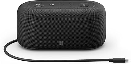 Microsoft Audio Dock Speakerphone and Computer Hub
