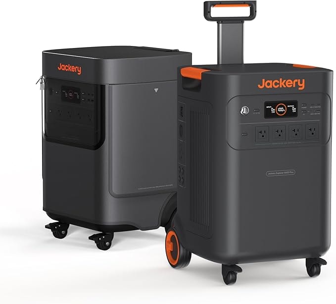 Jackery Solar Generator 5000 Plus: 5040Wh LiFePO4 Battery