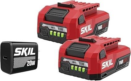 SKIL PWR CORE 12V 2.0Ah USB-C Battery and Charger Starter Kit