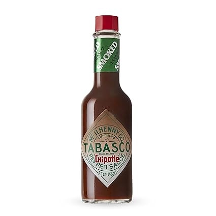 TABASCO Chipotle Pepper Hot Sauce, 5 Oz Bottle