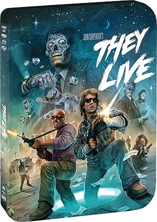 They Live: SteelBook 4K Ultra HD + Blu-ray