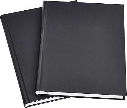 Amazon Basics Professional Lined Hardcover Journal, 2-Pack