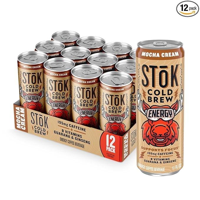 SToK Cold Brew Energy Mocha Cream Coffee - Image 1