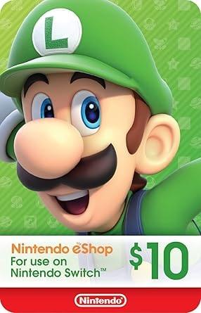 Nintendo eShop Gift Card Digital Code