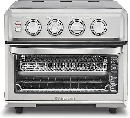 Cuisinart 1800W 8-in-1 Air Fryer Toaster Oven with Grill (Stainless Steel)