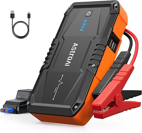 AstroAI S8 10,000mAh 1500A Car Battery Jump Starter
